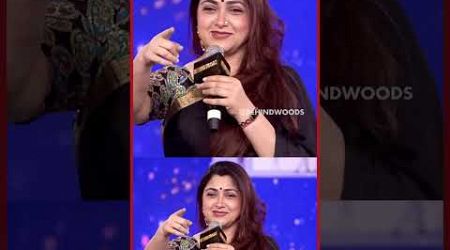 &quot;Kushboo Mam தான் என்னோட inspiration&quot; 