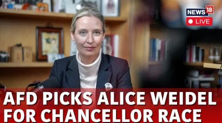 LIVE: Germany Far-Right AfD Nomination | AfD Picks Alice Weidel For Chancellor | Germany News | N18G