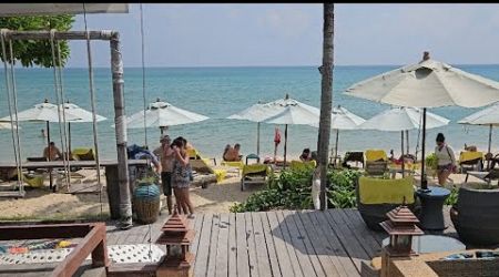 LAMAI BEACH WALK FOR JANUARY BUSY SEASON 2025, KOH SAMUI, THAILAND