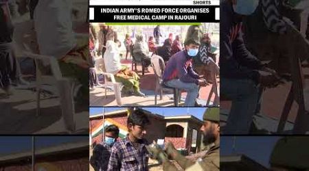 Indian Army&#39;s Romeo Force organises free medical camp at Dhar Sakri village in Rajouri