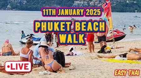 Phuket Weather Livestream: Patong Beach Walk 