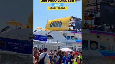 IMDb Yacht - San Diego Comic Con