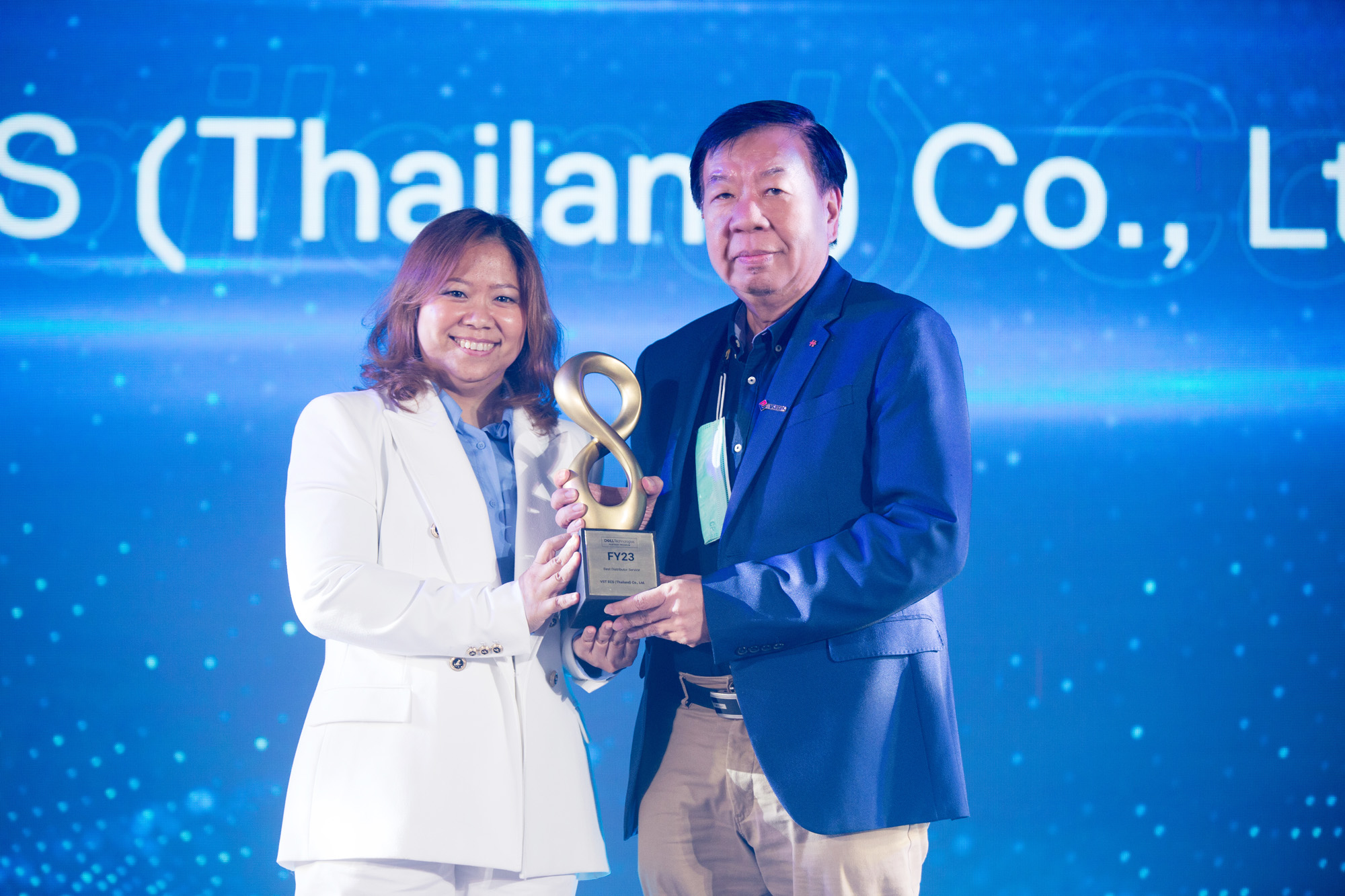 VST ECS (Thailand) garnered 3 awards of Best Distributor FY23 from Dell Technologies