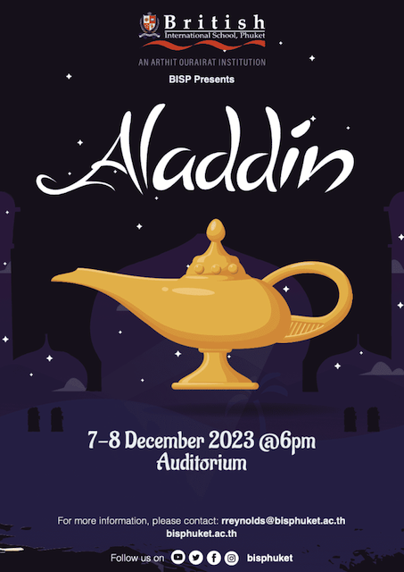 Save the Date: BISP Secondary Production – Aladdin