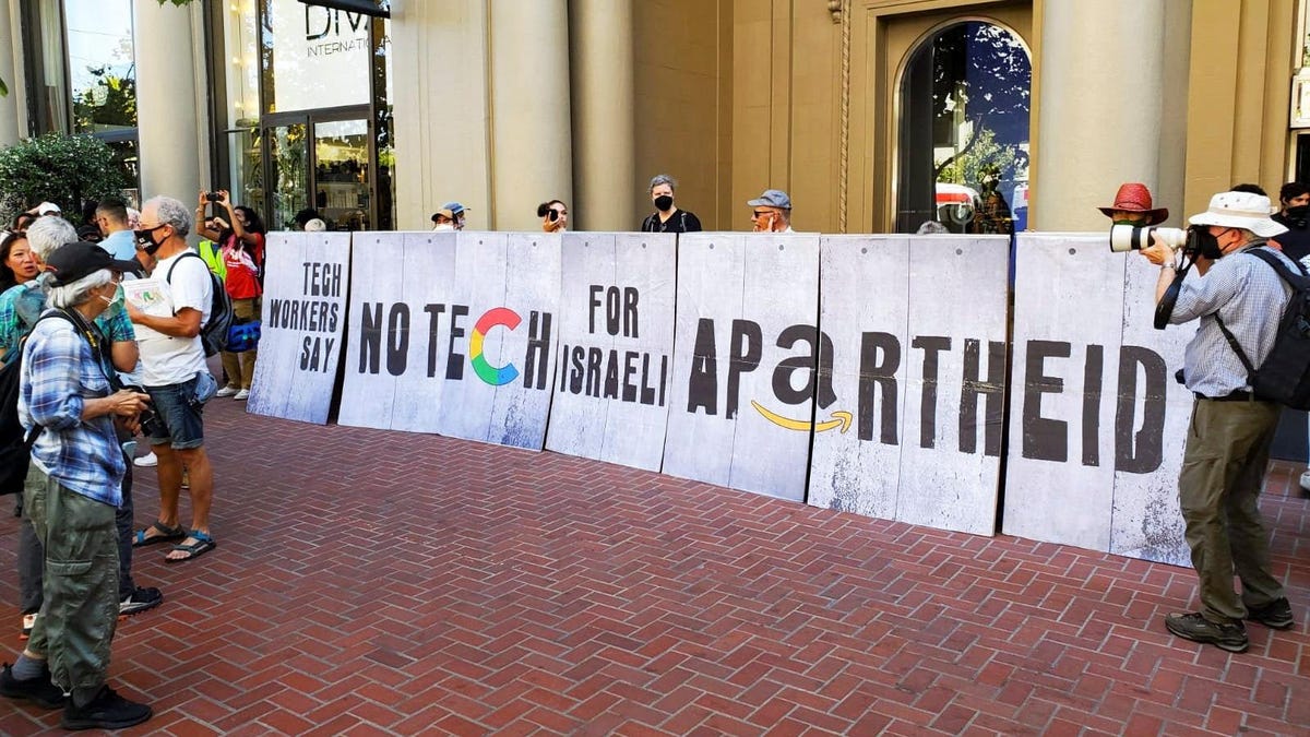 Google tells staff not to 'debate politics' after firing workers who protested Israel contract