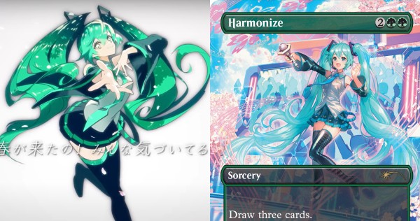 Vocaloid icon Hatsune Miku joins Magic: The Gathering in upcoming set