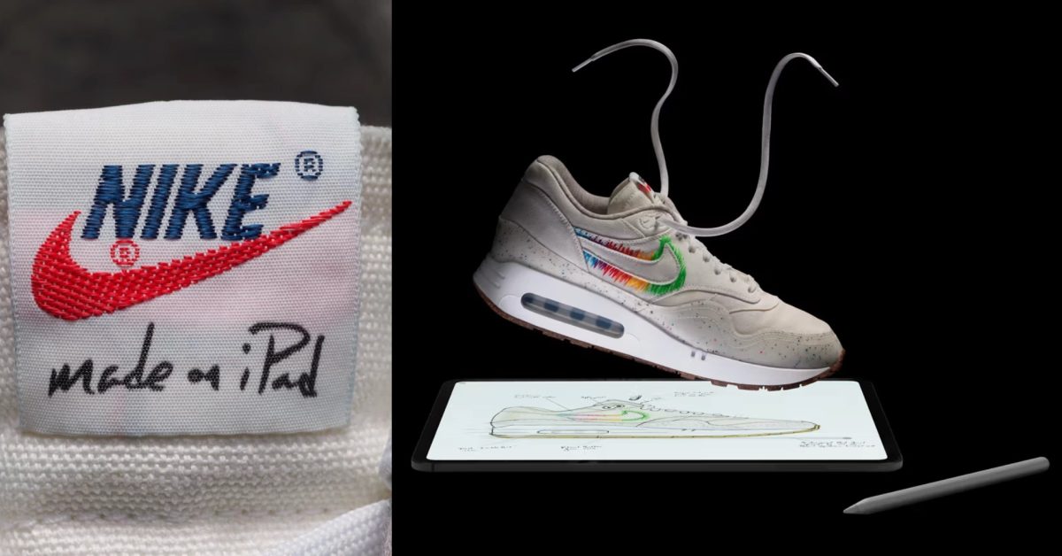 Tim Cook rocked ‘Made on iPad’ Nike Air Max 1 ’86s during Apple’s ‘Let Loose’ event