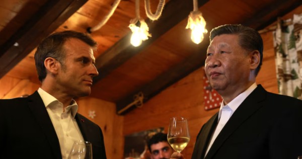 With lamb and cheese, Macron tried to charm China's Xi in the Pyrenees