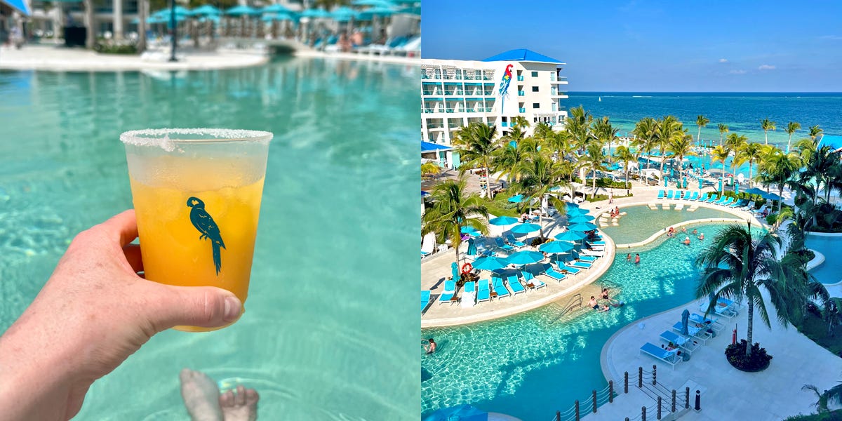 I stayed at an all-inclusive Margaritaville for $350 a night. I left convinced it's the best resort in Mexico — and I'm not even a Jimmy Buffett fan.