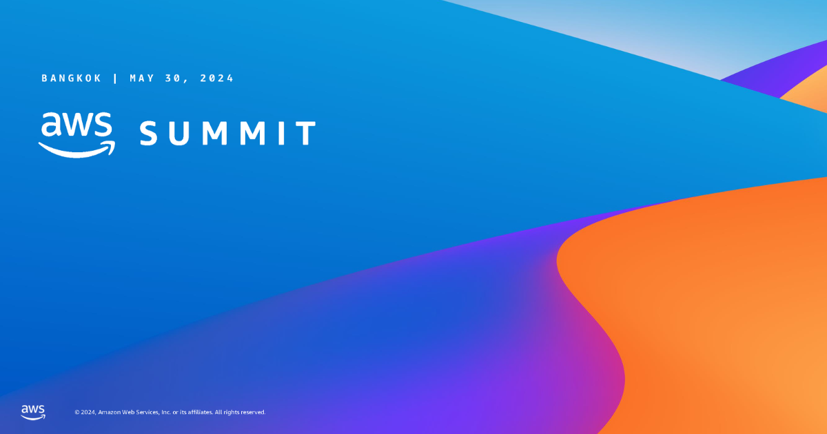 Keynote และบรรยากาศภายในงาน AWS Summit Bangkok 2024