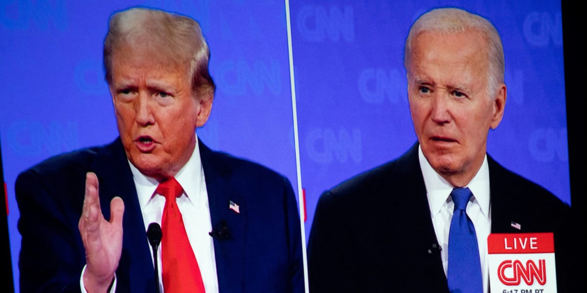 Nearly 48 million people watched the Trump-Biden debate on TV, but that's nothing compared to previous election years