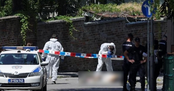 Attacker killed after firing crossbow at policeman guarding Israeli embassy in Serbia