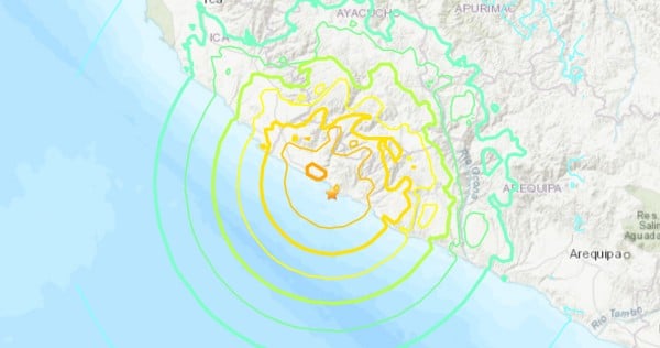 Magnitude 6.9 quake strikes off Peru, tsunami warning issued