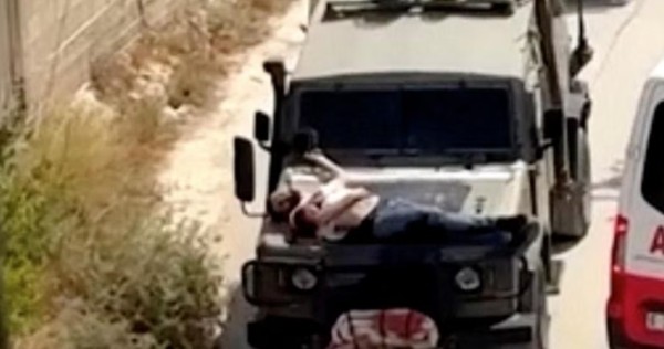 US shocked by video of wounded Palestinian tied to Israeli military jeep