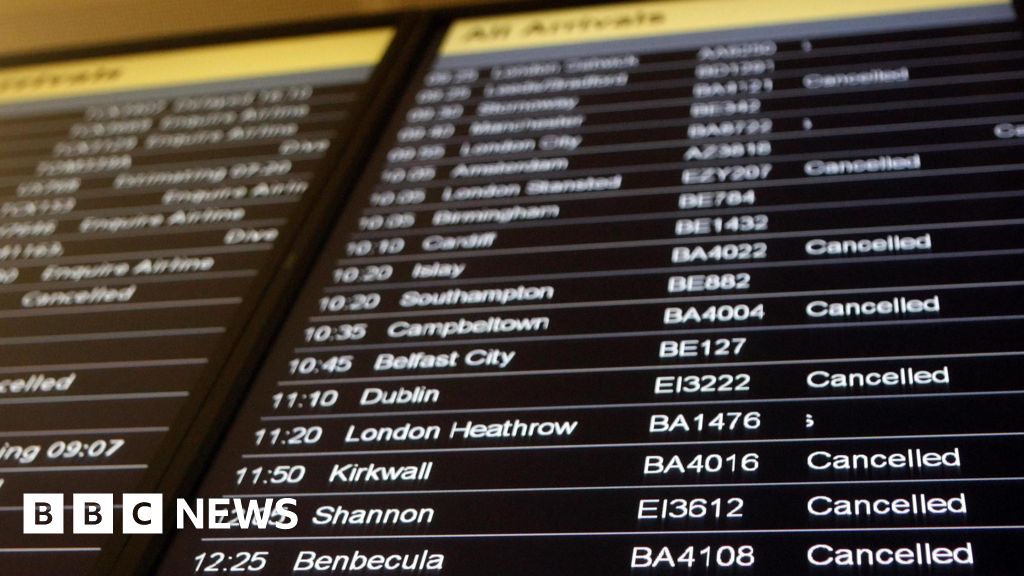 Edinburgh Airport hit by worldwide IT outage