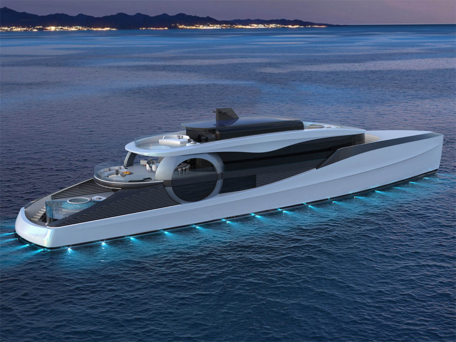 Innovative Hype-R Yacht for Young and Tech-Savvy Professionals