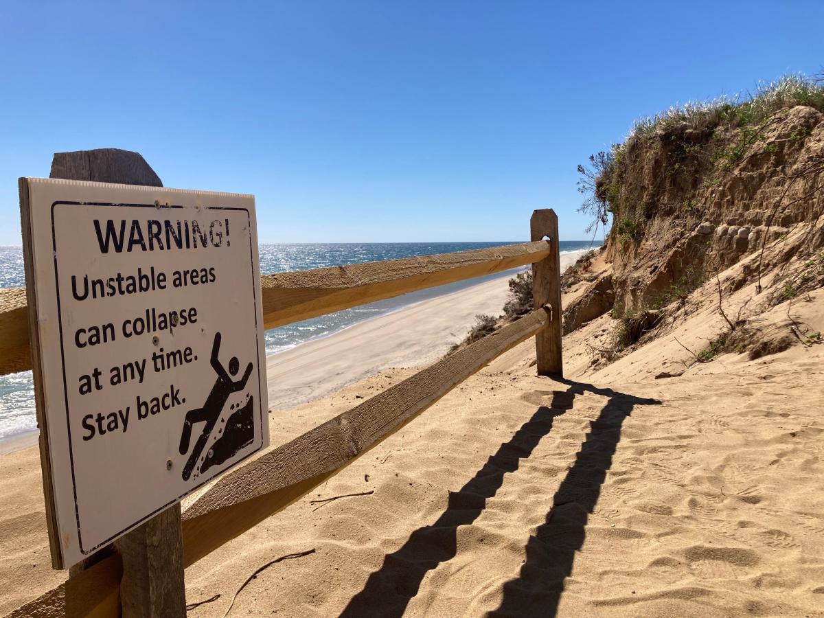 No access: Path and dune concerns close popular Cape Cod beach