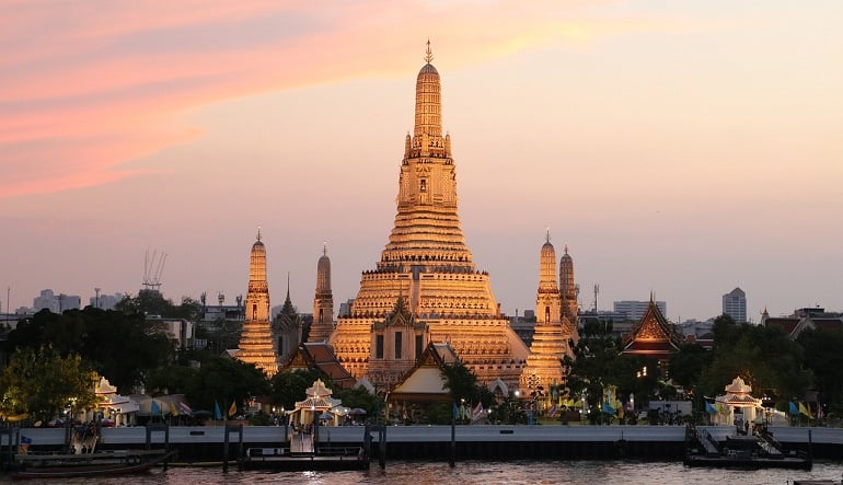 HOT Full-service flights from Munich to Bangkok, Thailand for €277