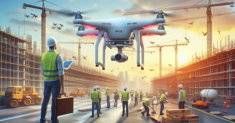 Drones could revolutionise the construction industry, supporting a new UK housing boom