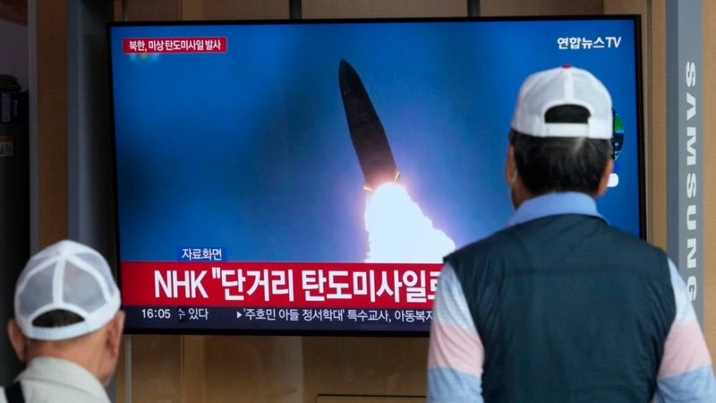 North Korea launches ballistic missile off its east coast, South Korea says