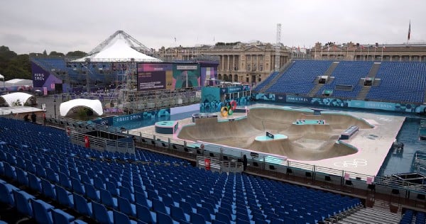 Paris Olympics: Pouring rain disrupts Games after drenched opening ceremony