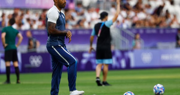 France coach Henry criticises his players after win over Argentina ends in brawl