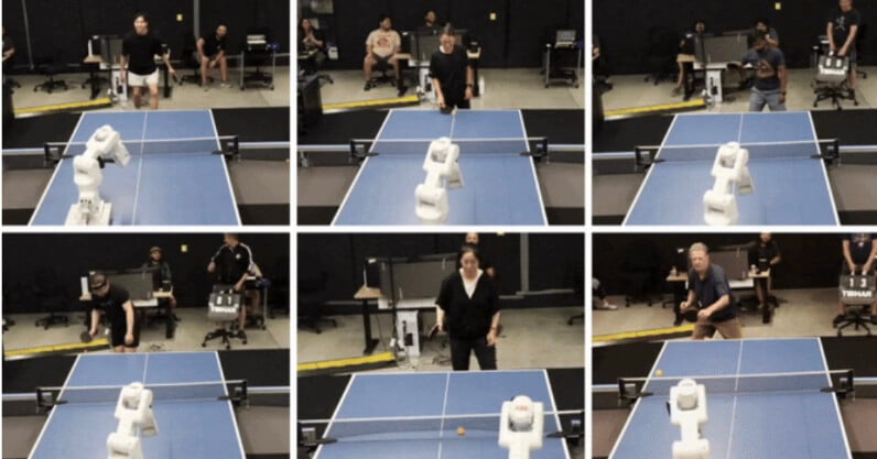 Google DeepMind’s new AI robot plays table tennis at ‘human level’