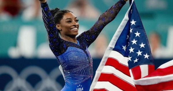 Gymnast Simone Biles overwhelmed with anxiety in Olympic Village