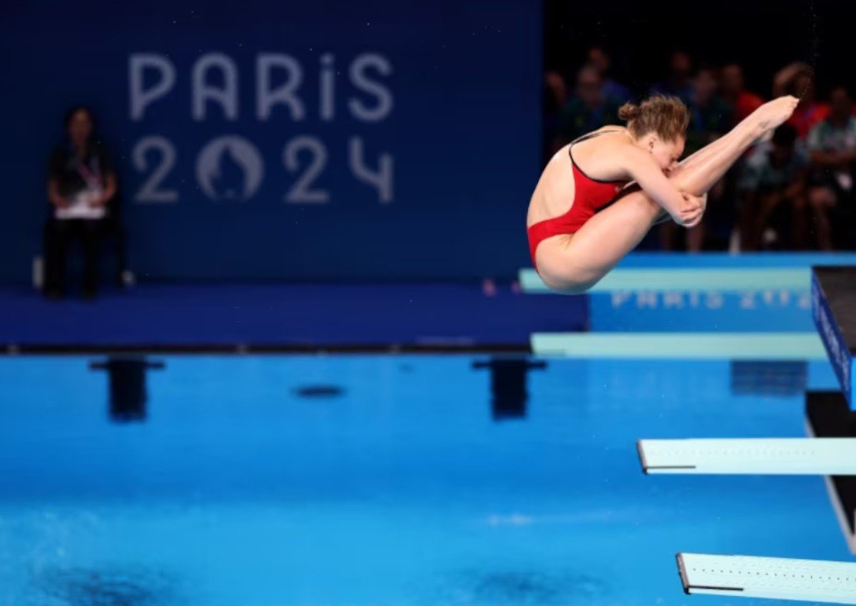 'I was determined to keep going': US' Gibson bruised but undaunted after horror dive at Paris Olympics