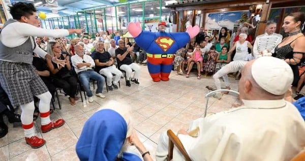 Pope visits Catholic nun who works with LGBTQ community