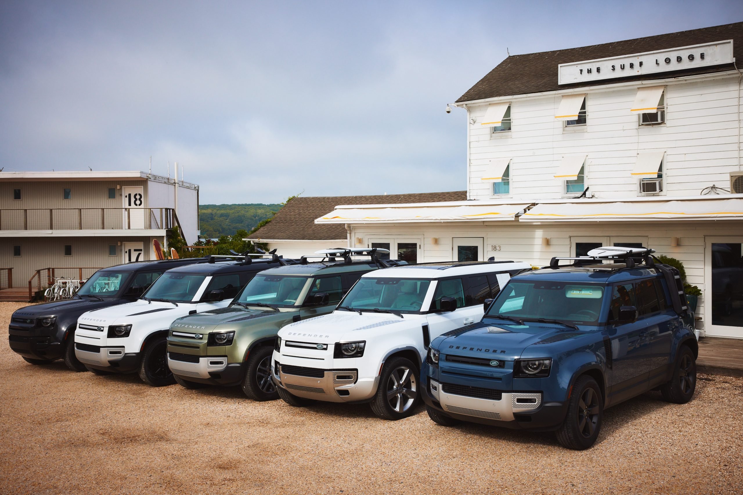 The Breezy Partnership Between Land Rover Defender and The Surf Lodge