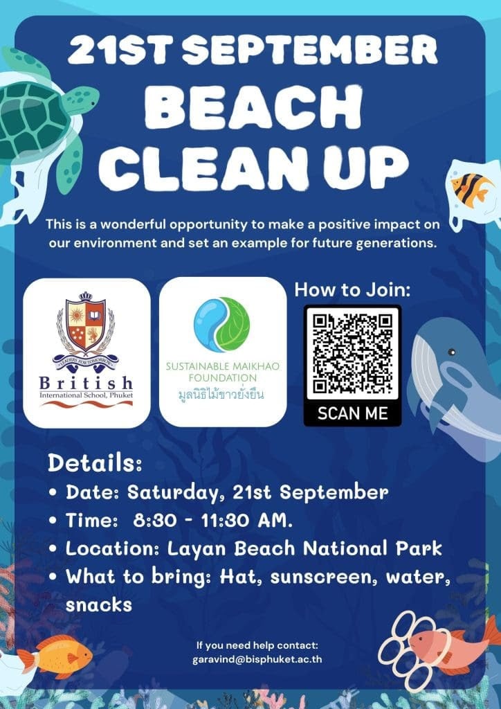 Join the BISP Community for a Beach Clean-Up on Saturday, 21st September