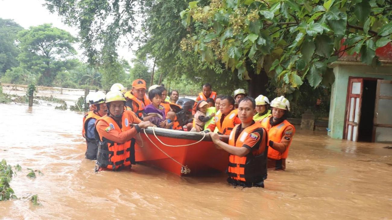 Starkregen und Überflutungen: Nach Taifun «Yagi»: Viele Tote und Vermisste auch in Myanmar