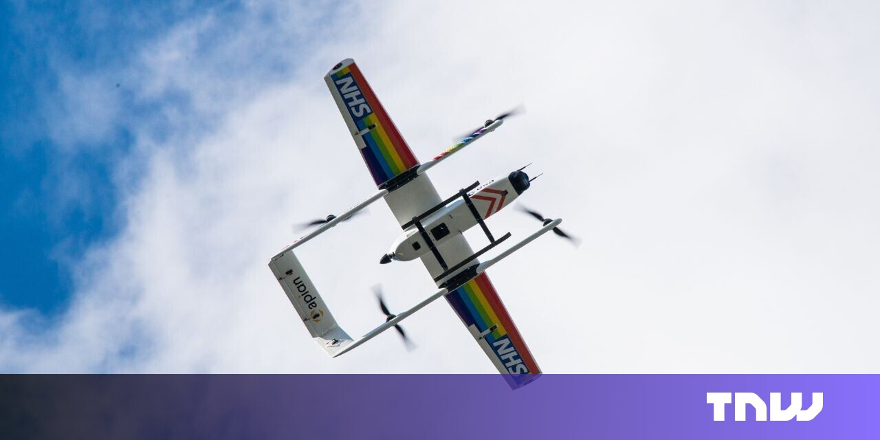 NHS flies blood packs by drone beyond the line of sight in UK first