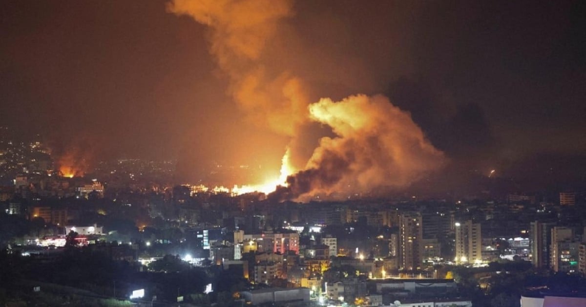 Fresh wave of air raids hit Beirut as Israel steps up attacks on Hezbollah