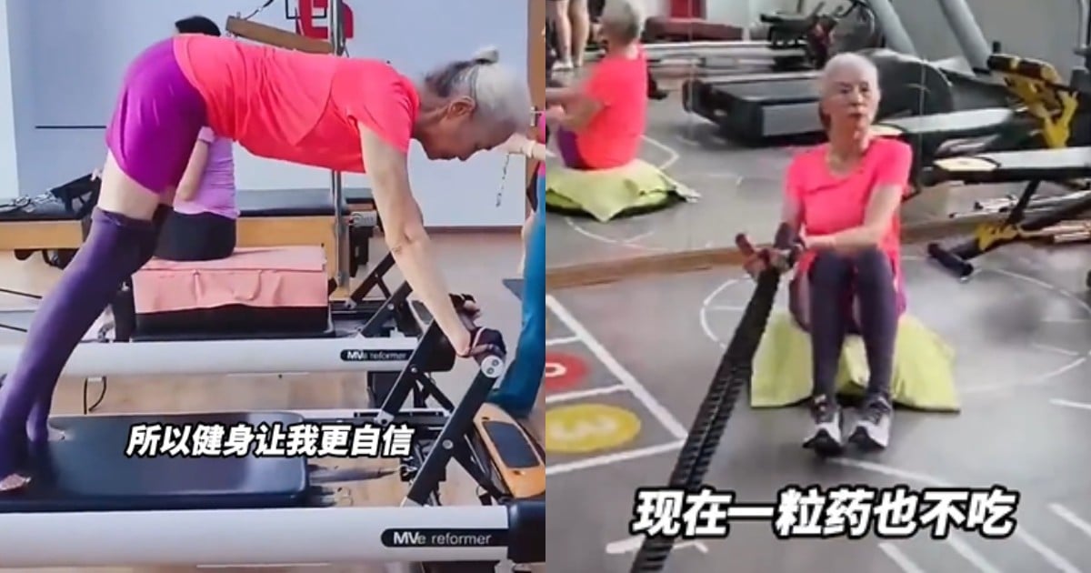 Gym 5 days a week, weightlifting, pilates: 79-year-old Chinese grandma goes viral for active lifestyle