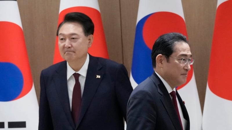 Japan's Kishida heads on final mission to preserve relationship with Seoul 