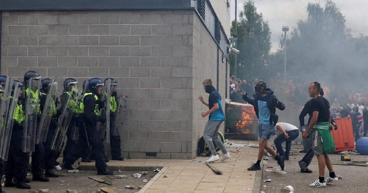 Man jailed for 9 years for setting fire to asylum seekers' hotel in UK anti-Muslim riots