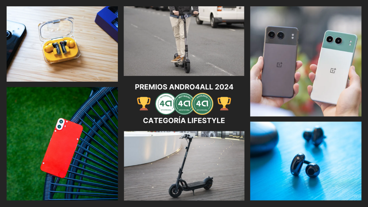 Premios Andro4all 2024: nominados en la sección Lifestyle (Lifestyle y Vehículos)