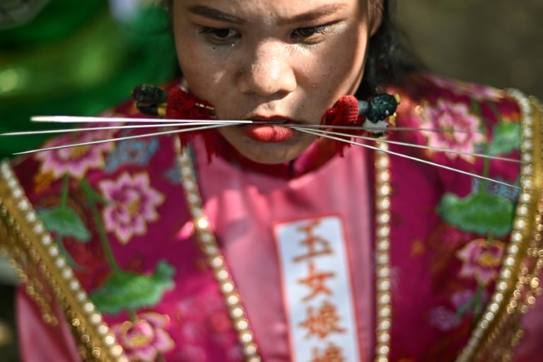 Blood And Blades As Thailand Celebrates Vegetarian Festival