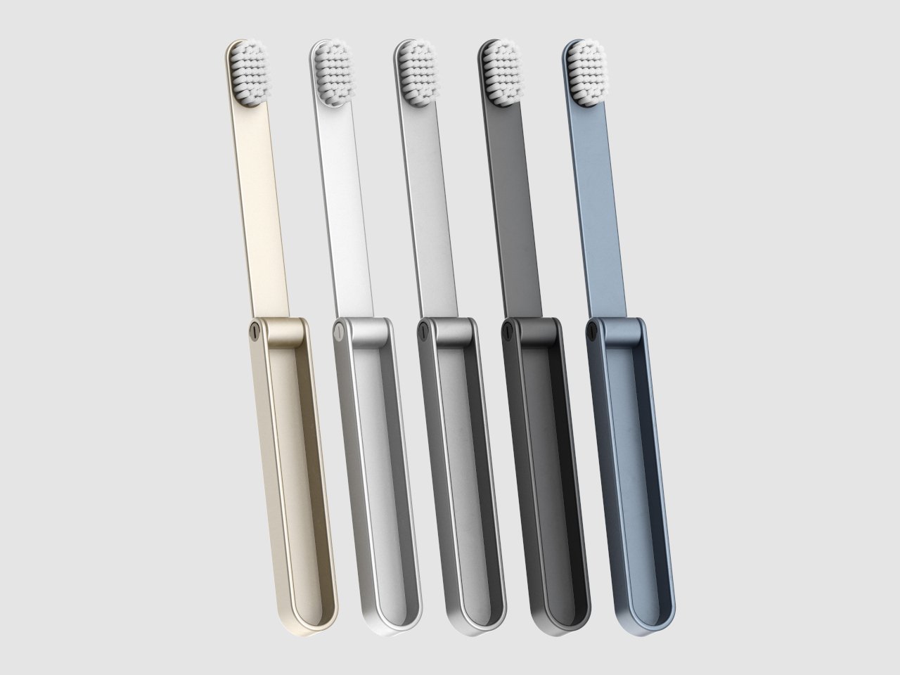 Folding Travel Toothbrush Concept Keeps Your Teeth and the Planet Clean