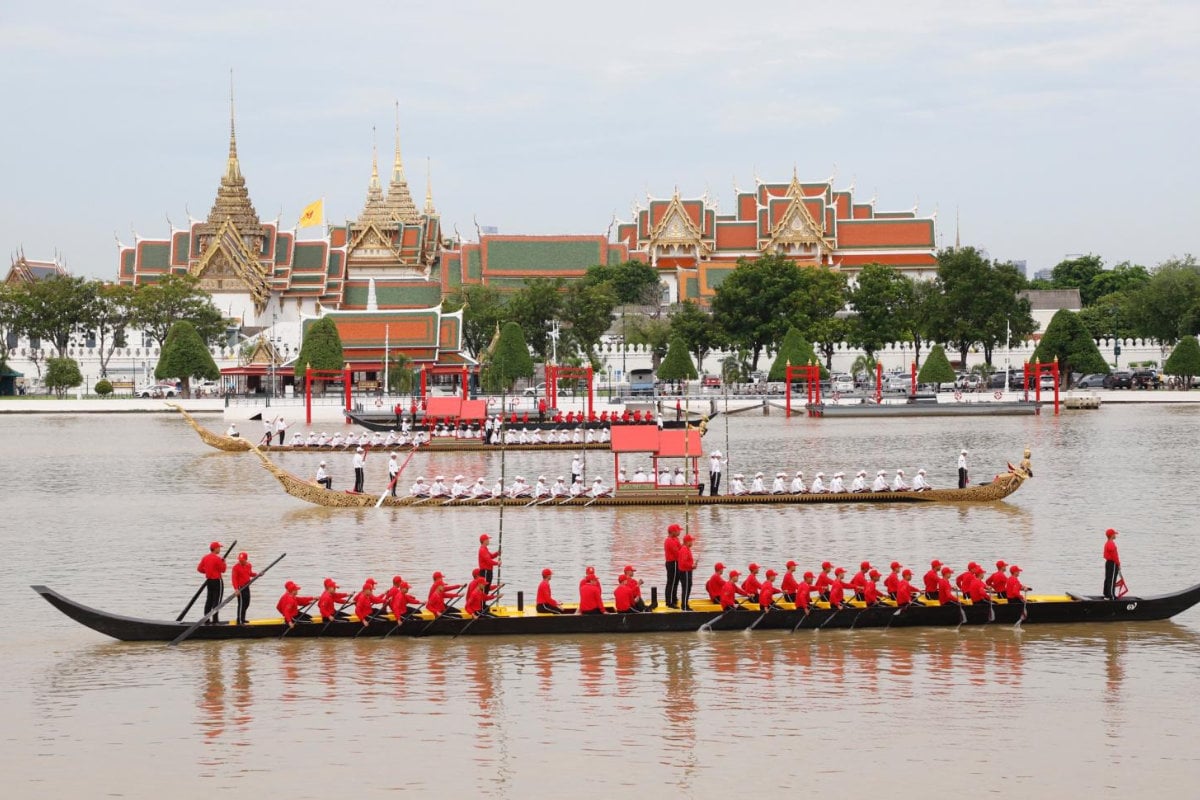 Watch the Royal Barge Procession rehearsals