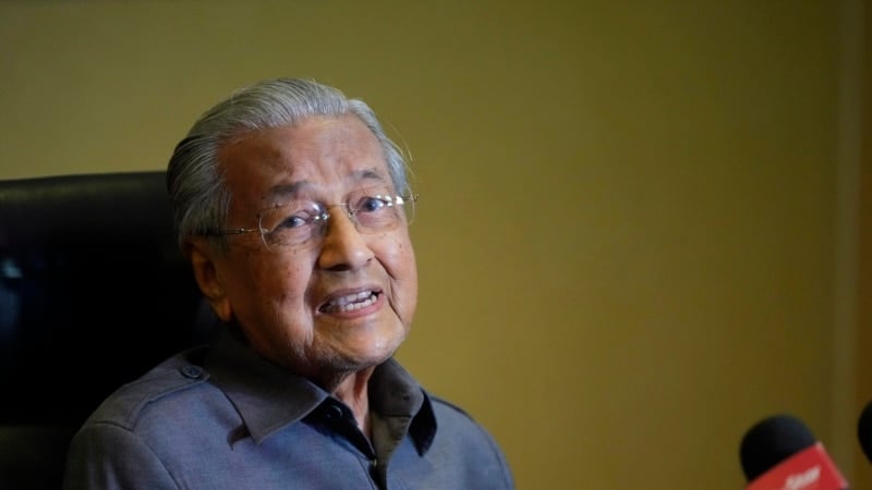 Former Malaysian PM Mahathir, 99, hospitalized with respiratory infection