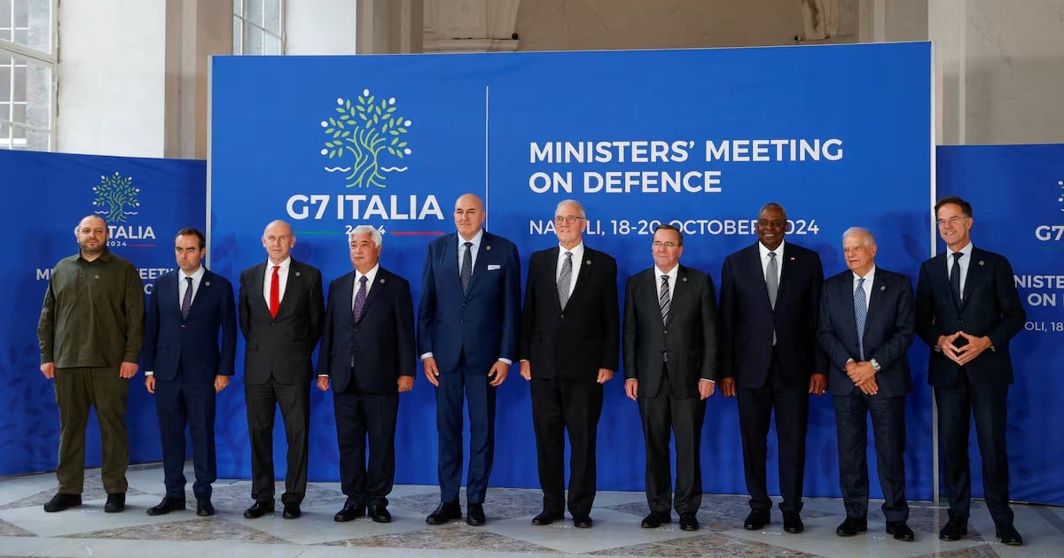 G7 defence ministers back Ukraine's 'irreversible path' to Nato membership