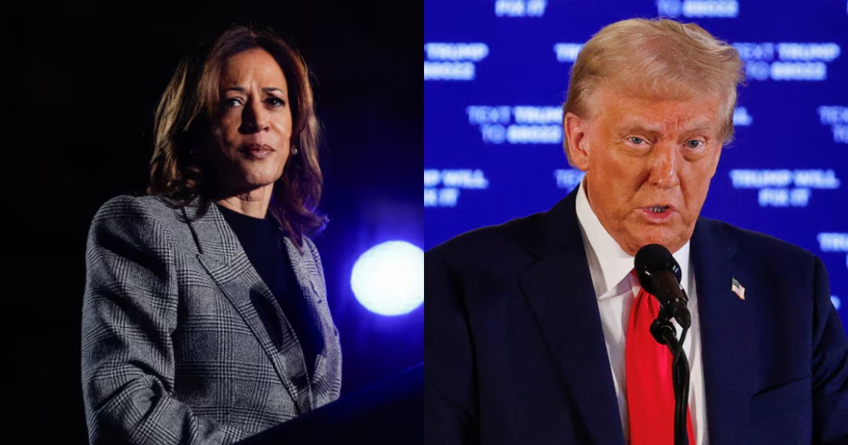 Harris warns of dangers of another Trump presidency