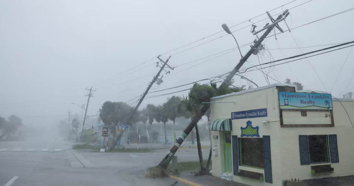 Hurricane Milton marches across central Florida, destroying homes