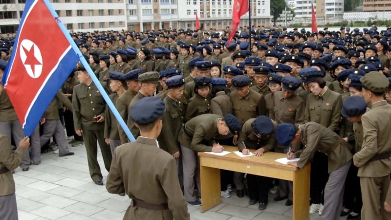 North Korea says 1.4 million young people apply to join army