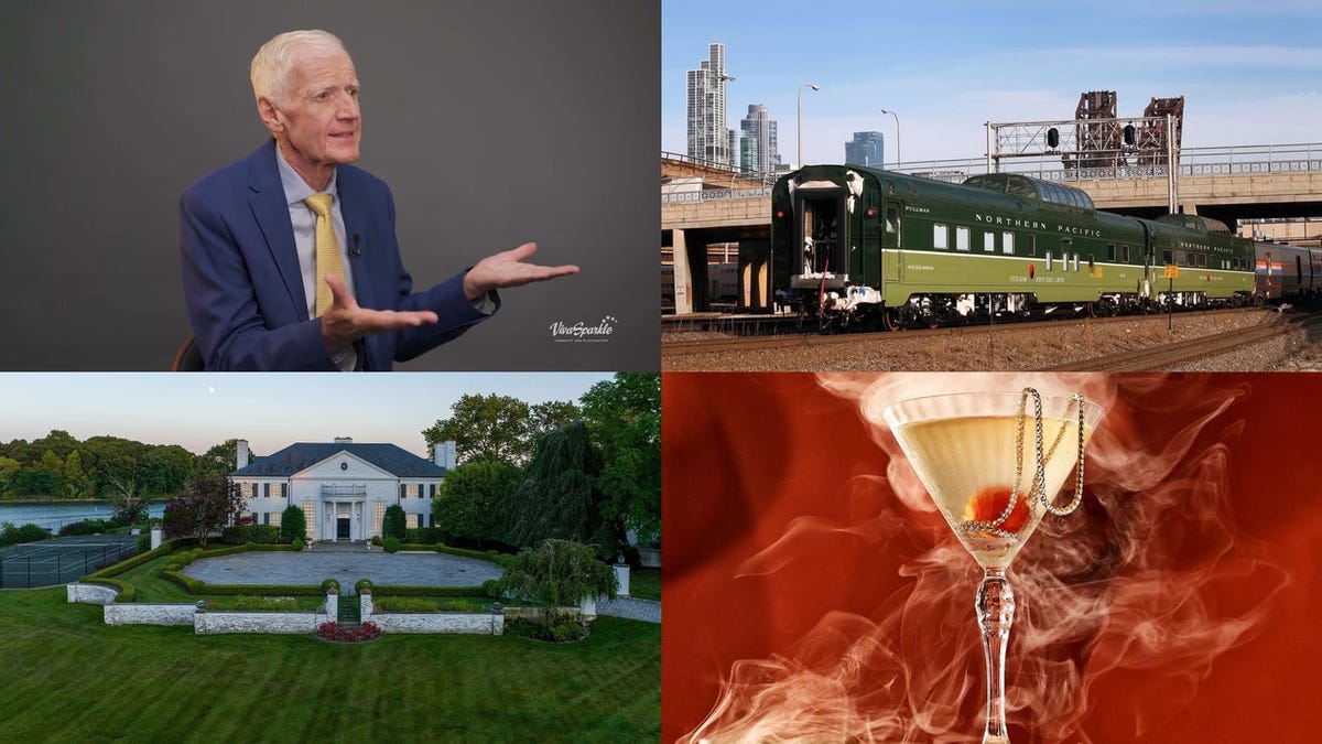 A 'biohacker' tries cheating death, private train cars, and Trump's mansion: Lifestyle news roundup