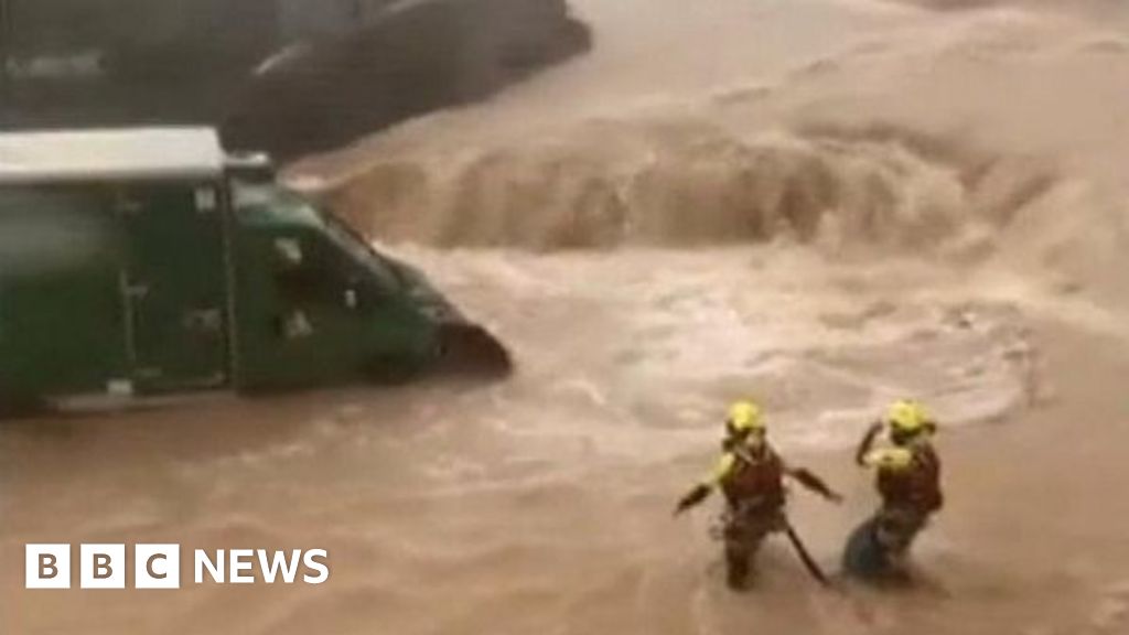 Watch: Hailstorms and floods sweep through parts of Spain