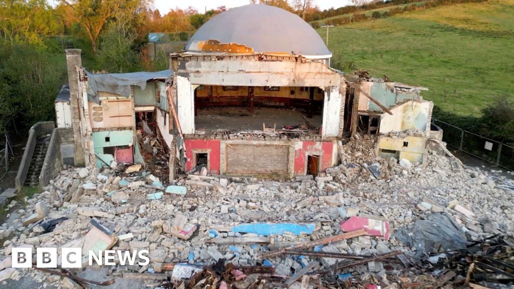 Curtain call as famed dance hall reduced to rubble